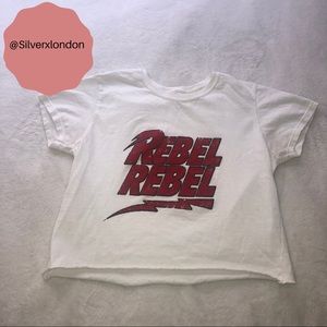 “Rebel Rebel” crop top